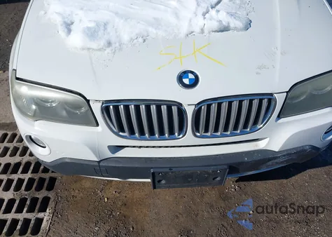 2008 BMW X3 3.0Si z USA, uszkodzony, nr VIN WBXPC93498WJ20674